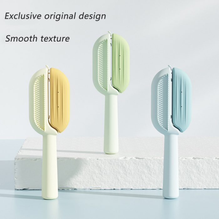 Wholesale 3-in-1 Electric Pet Grooming Comb | Bulk Self-Cleaning & Massage Brushes
